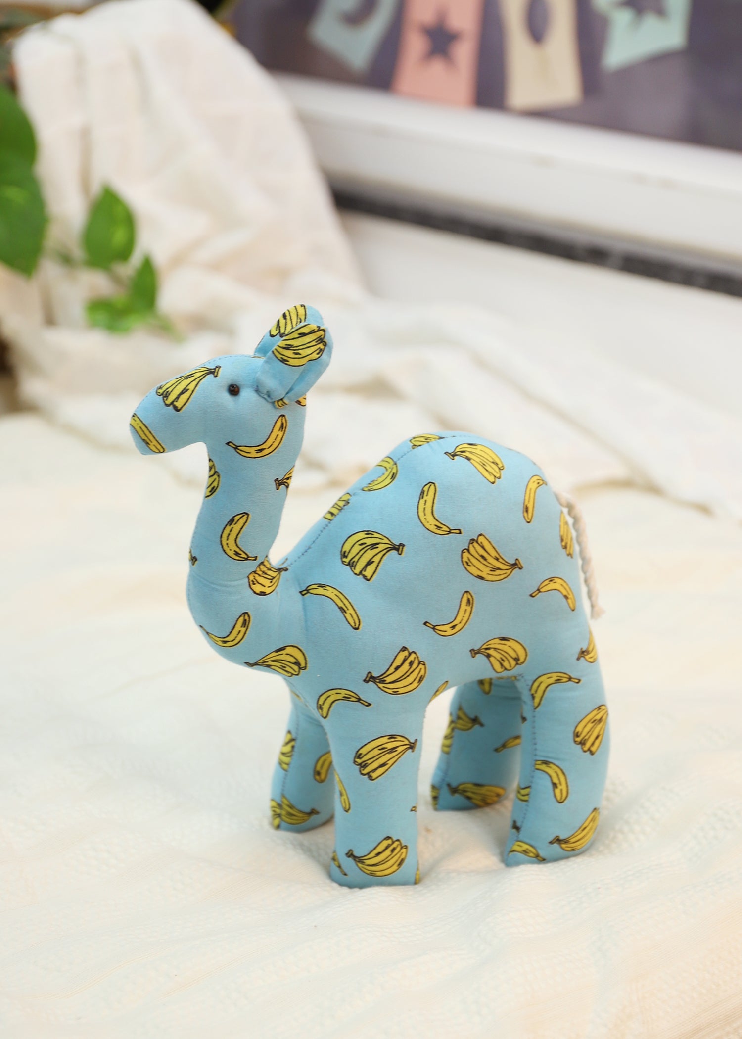 Humpy Camel Plush Toy-Aqua