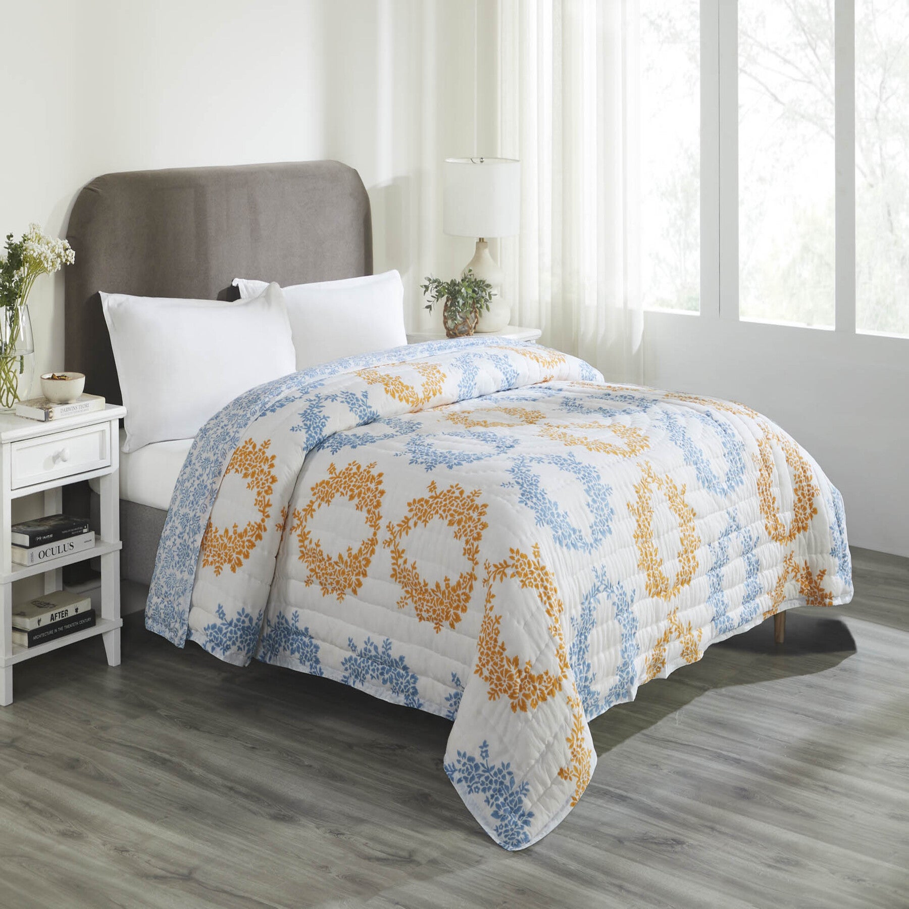 Sage Lightweight Cotton Quilt