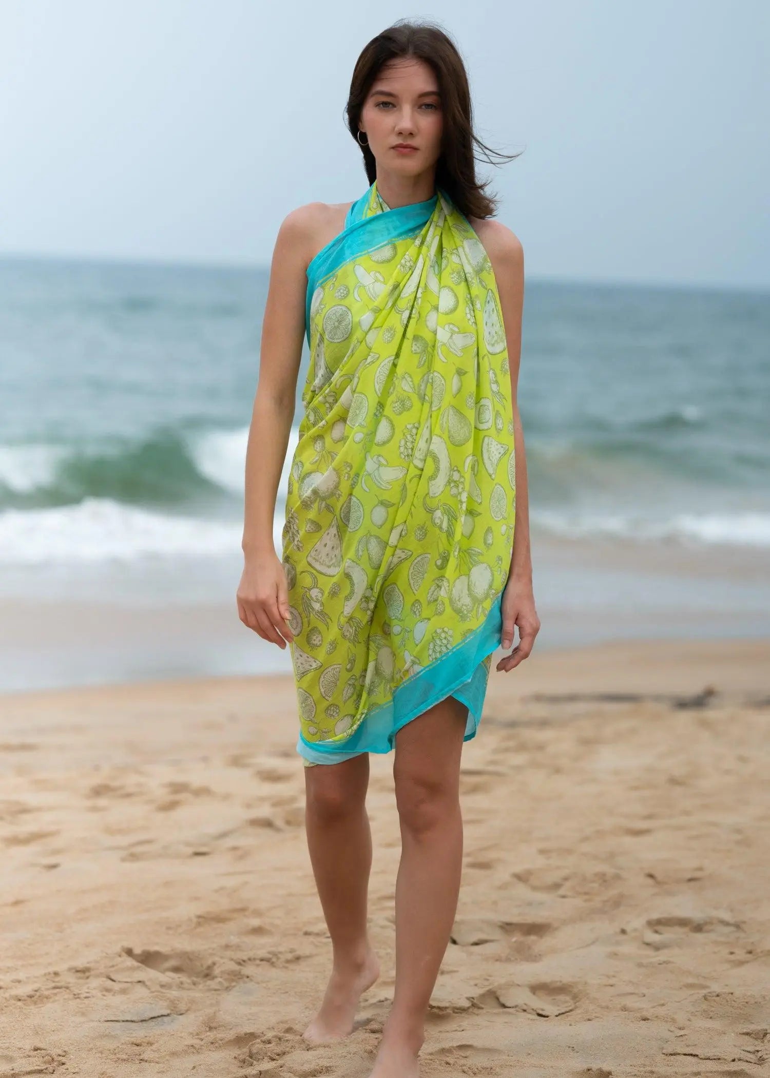 Mint Fruit Punch Women's Sarong