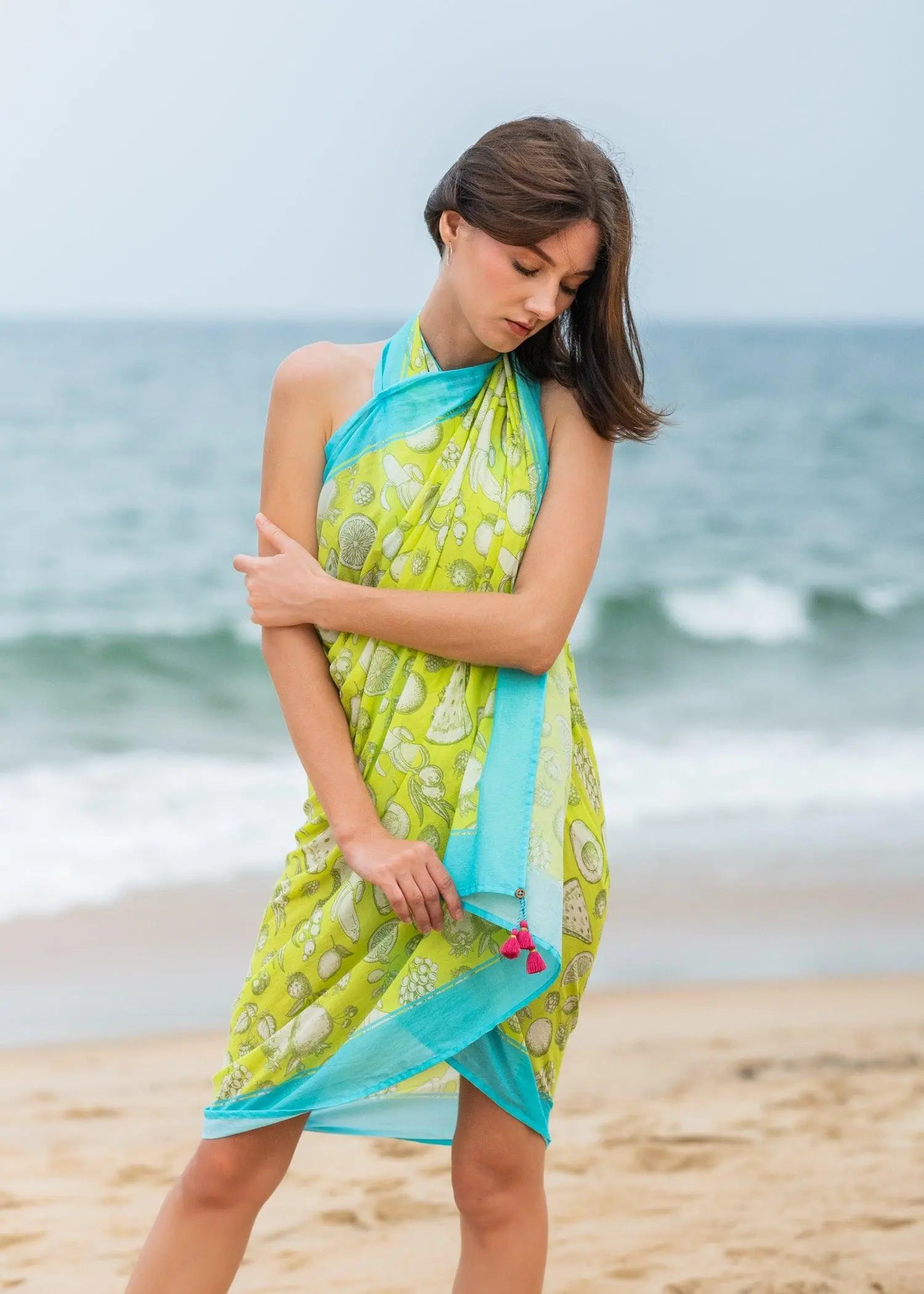 Mint Fruit Punch Women's Sarong