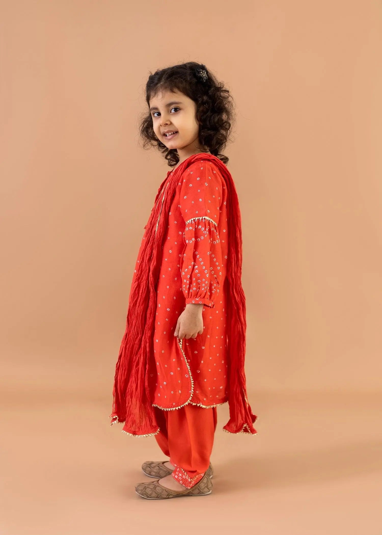 Rose Aarvi Suit Set (2-12 Years)