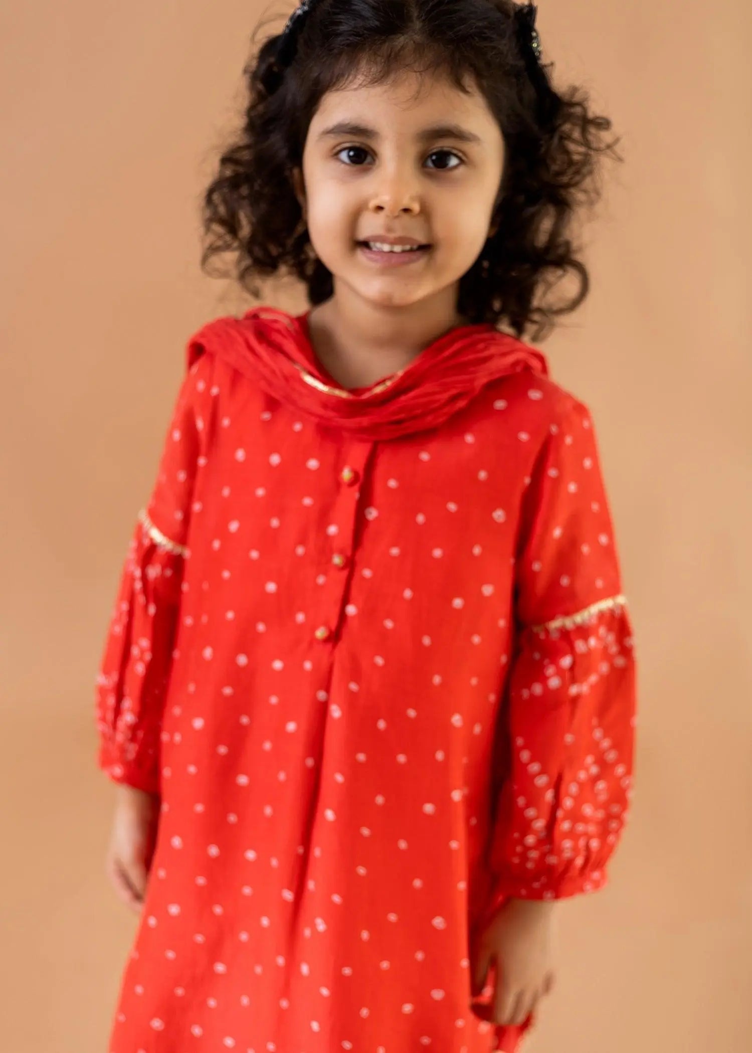 Rose Aarvi Suit Set (2-12 Years)