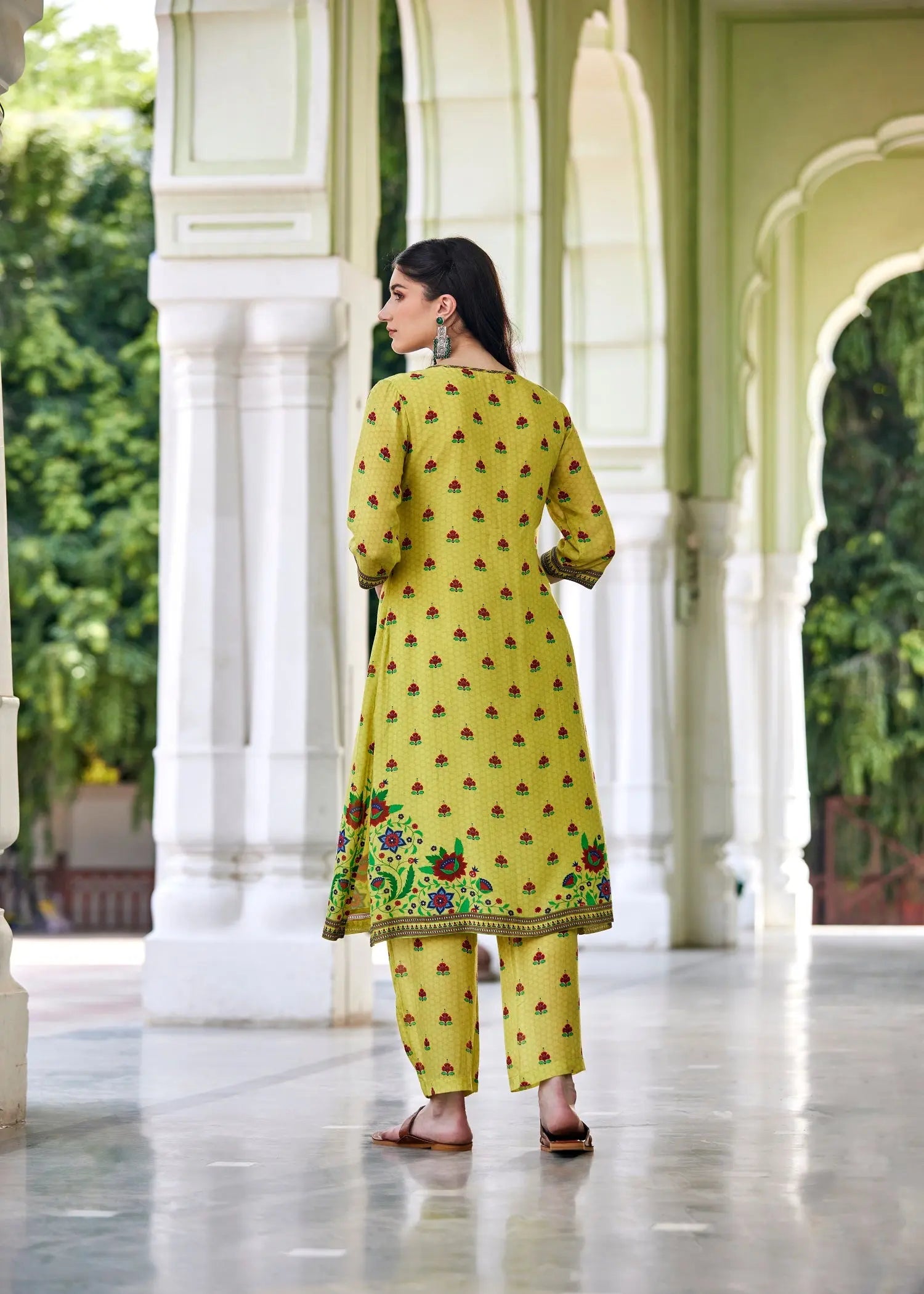 Ragini Green Kurta