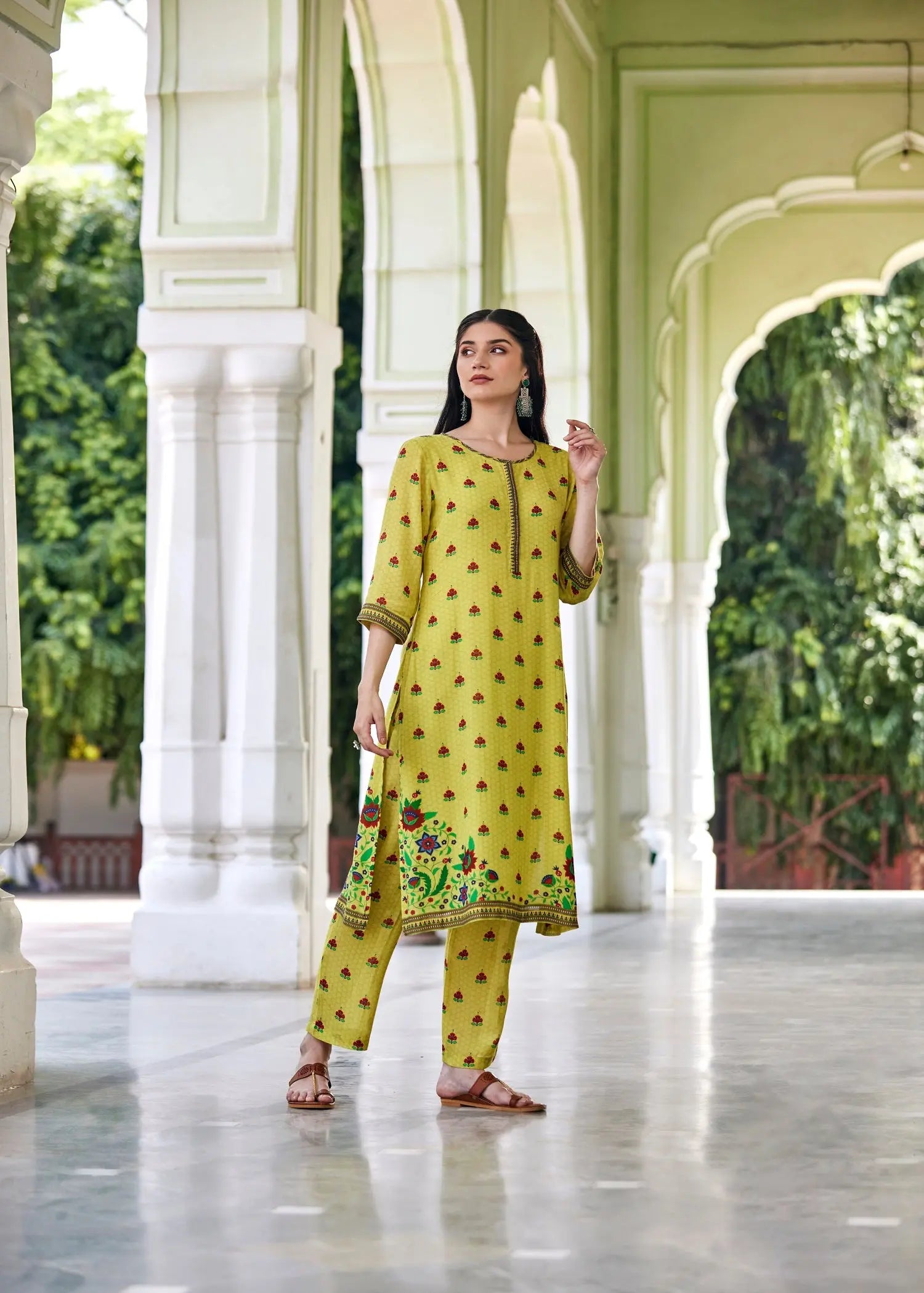 Ragini Green Kurta