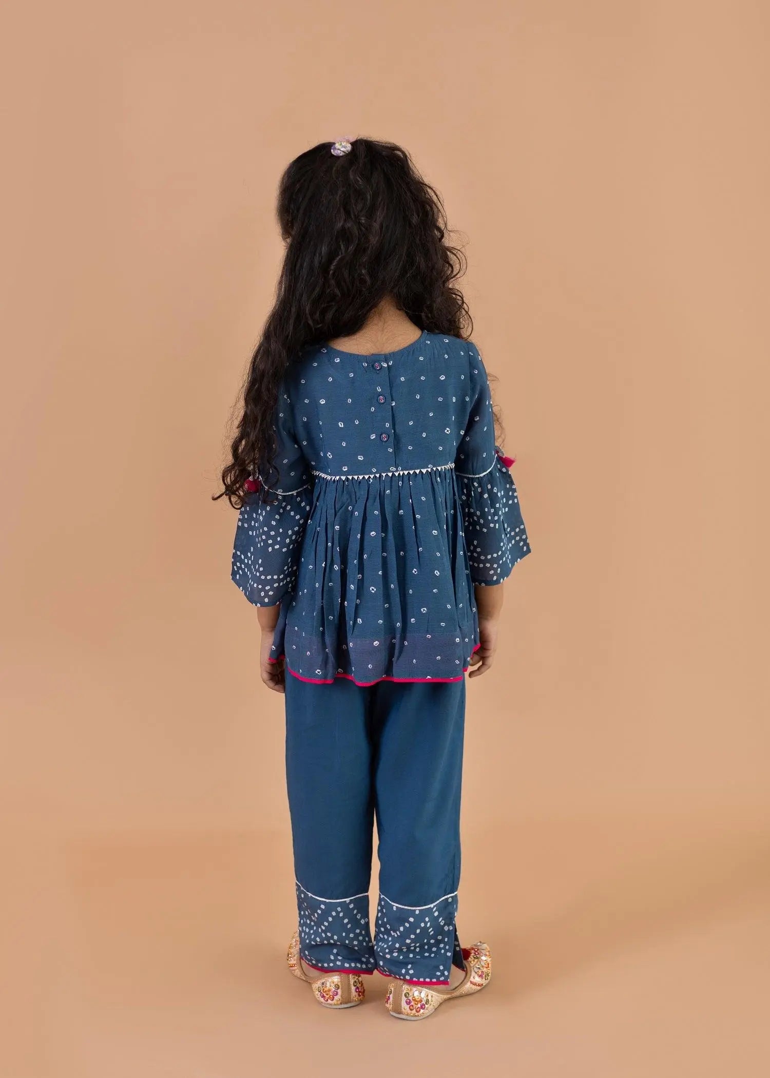 Blue Festive Co-Ord Set (2-12 Years)