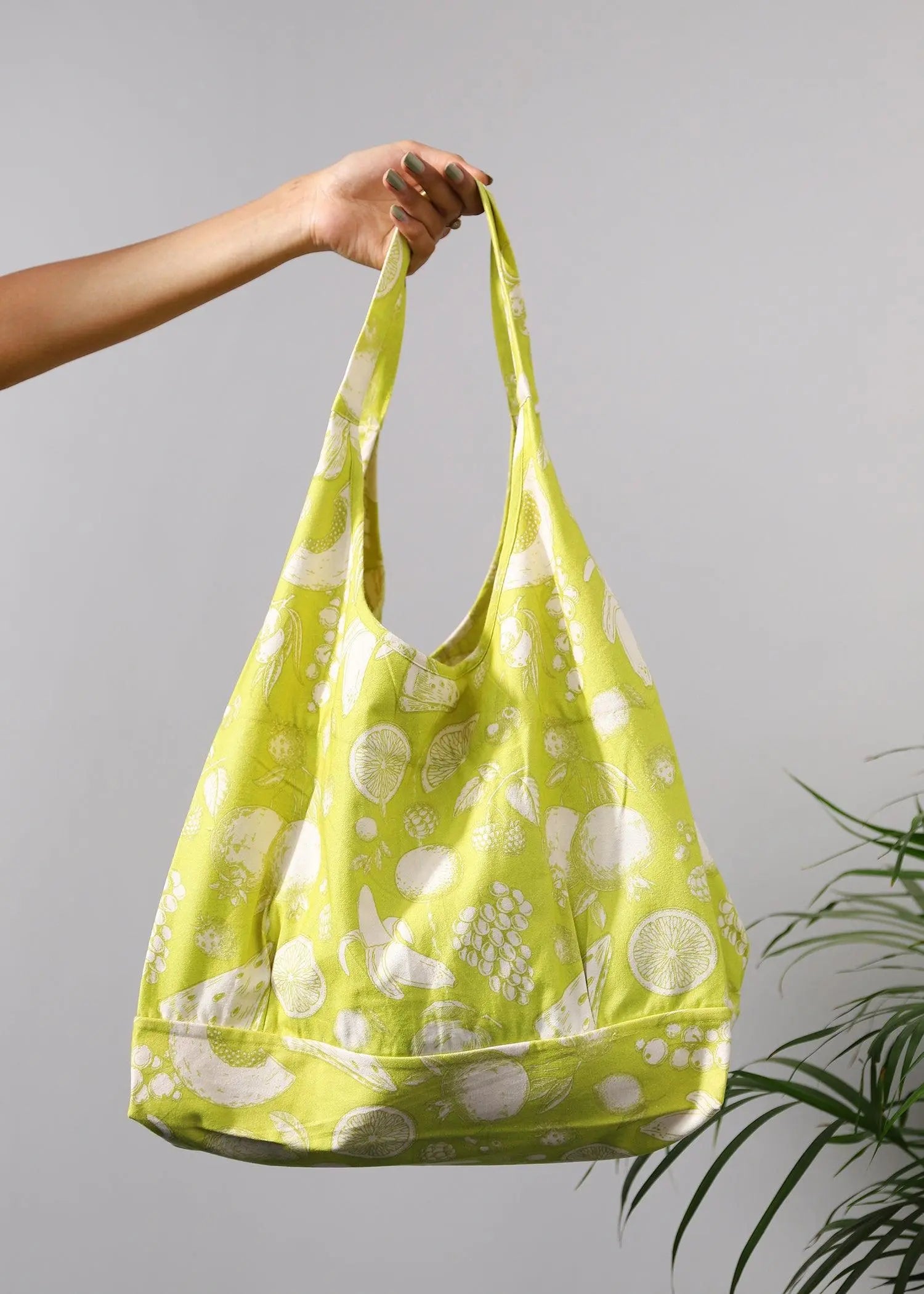 Mint Fruit Punch Canvas Tote Bag