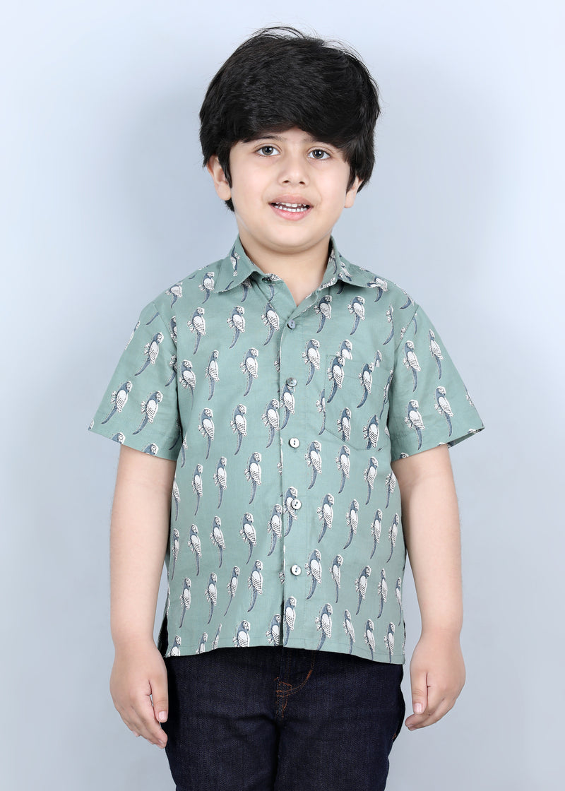 Tota Sage Cotton Shirt Boy (2 Years to 12 Years)