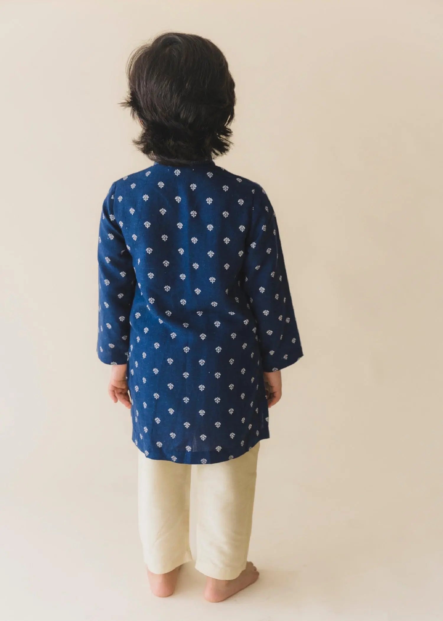 Navy Festive Kurta Boys (6 Months-14 Years)