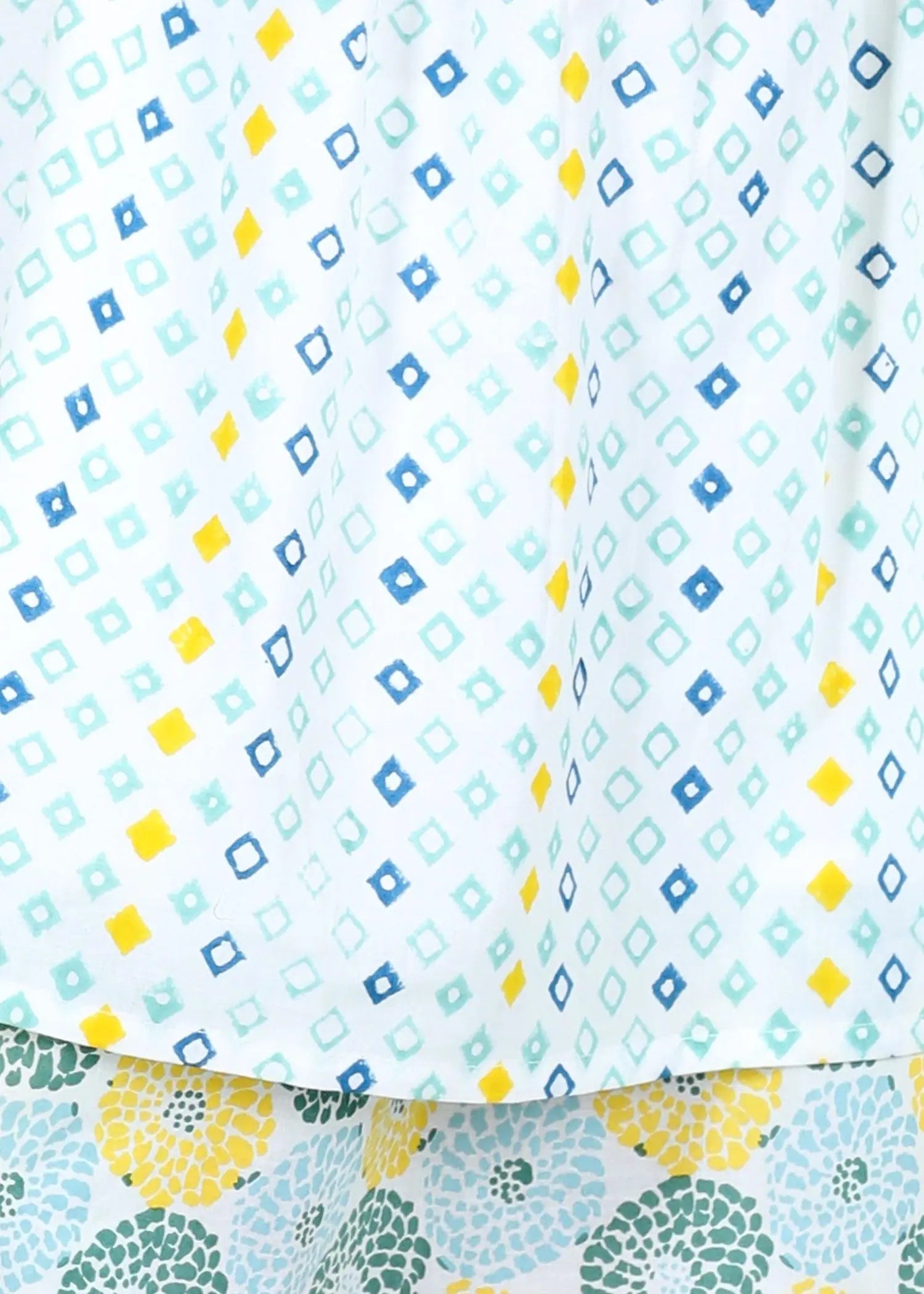 Diamond Blue Cotton Sanah Dress Girls (6 Months -9 Yrs)