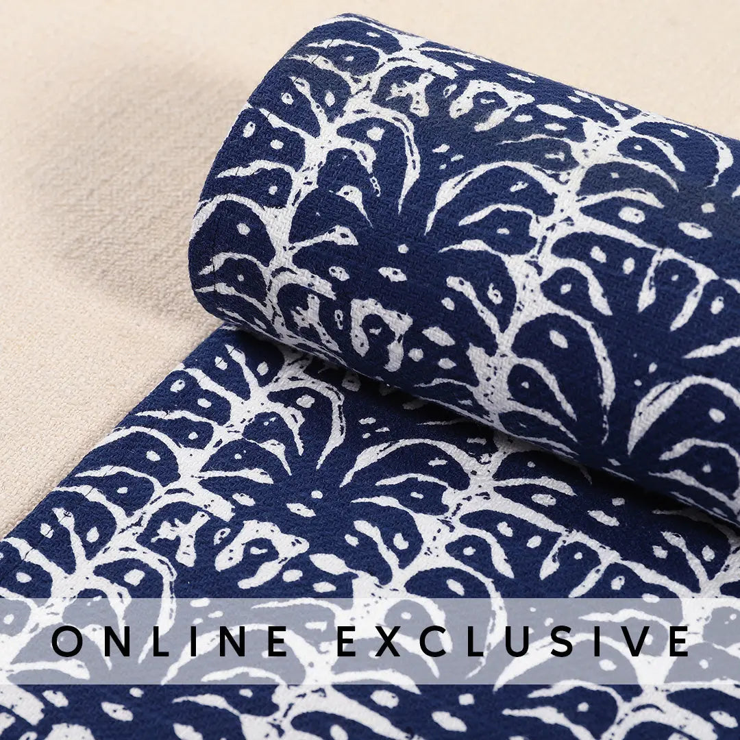 Royal Blue Cotton Runner