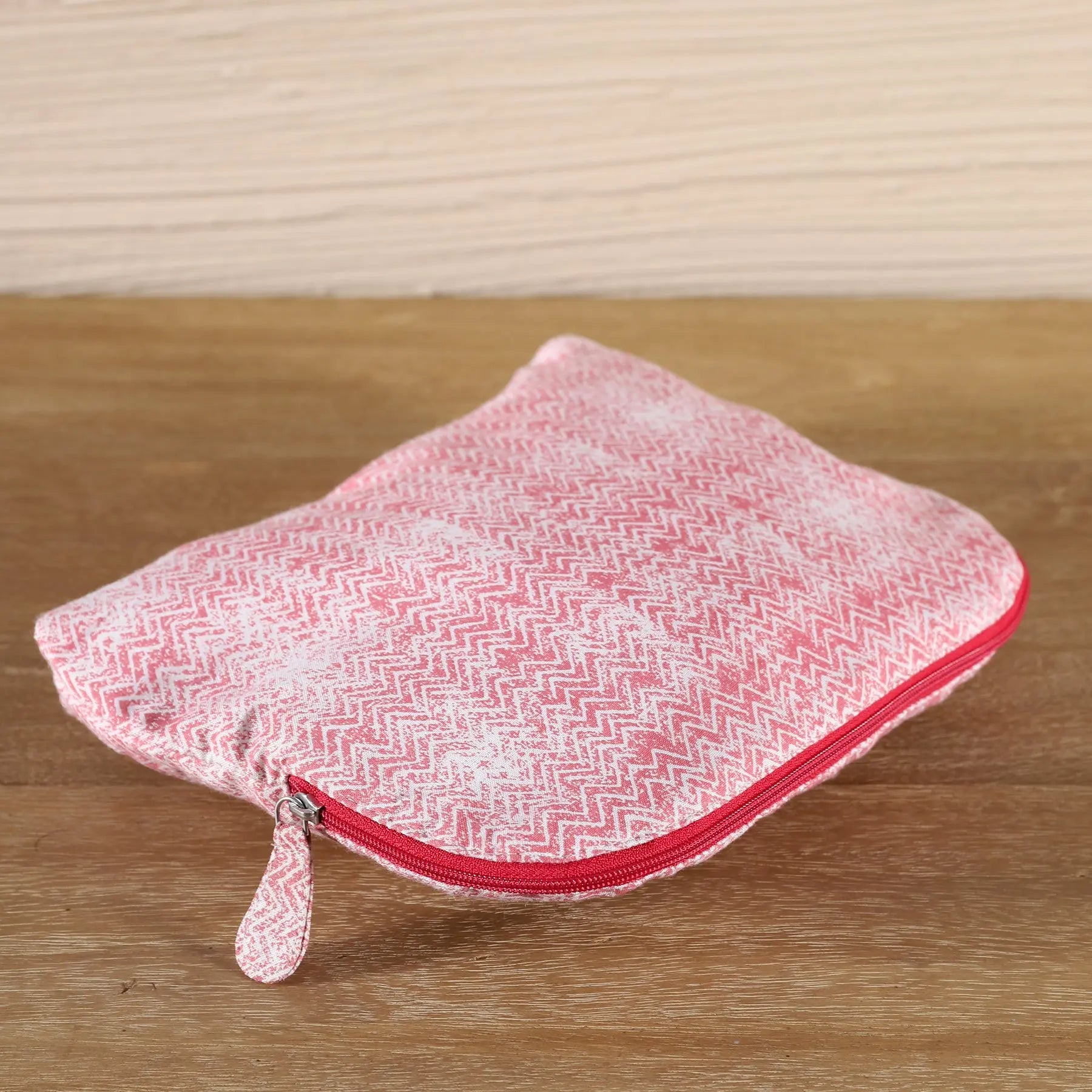 Pink Color Cotton Utility Bag