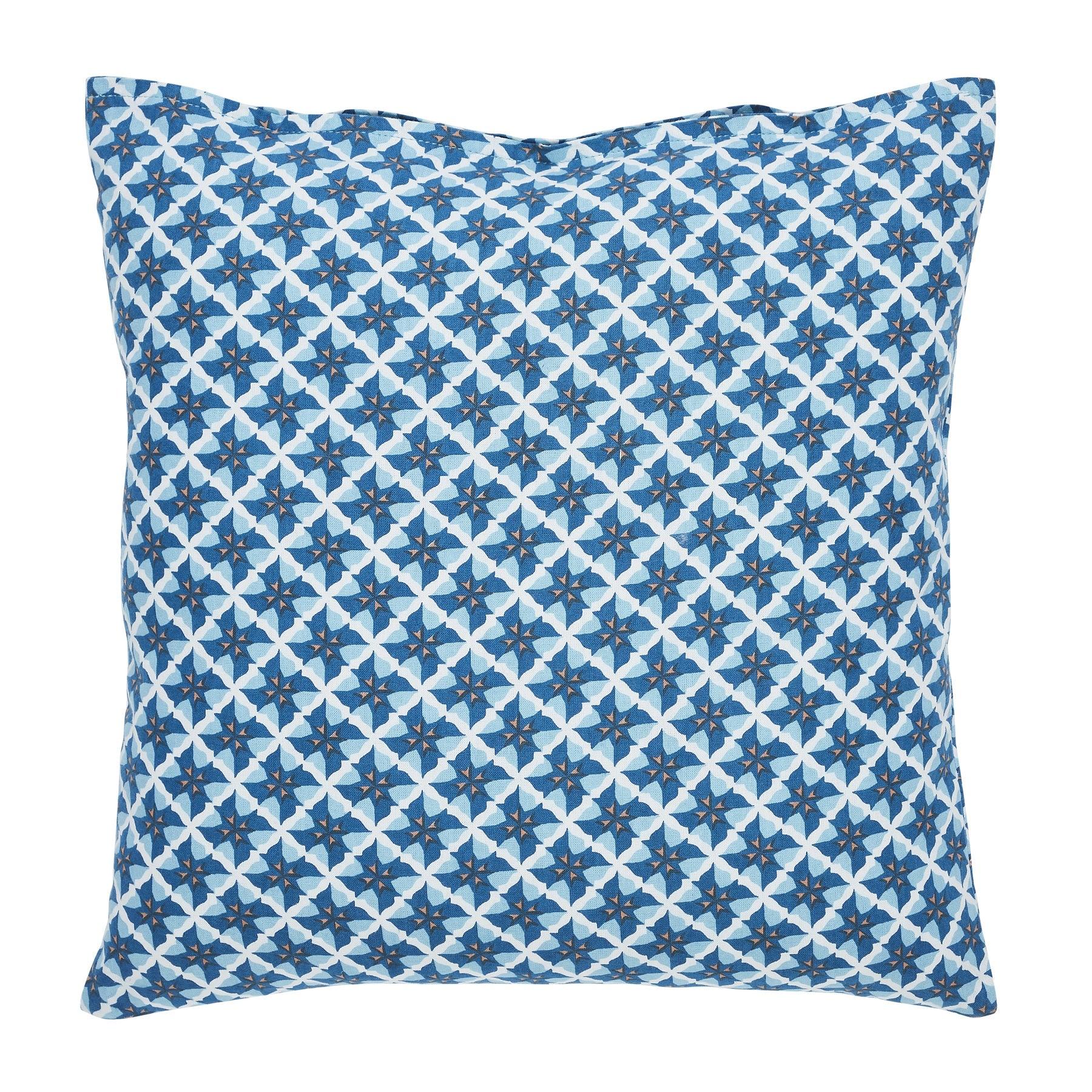 Neelofer Hand Screen Print Cotton Cushion Cover