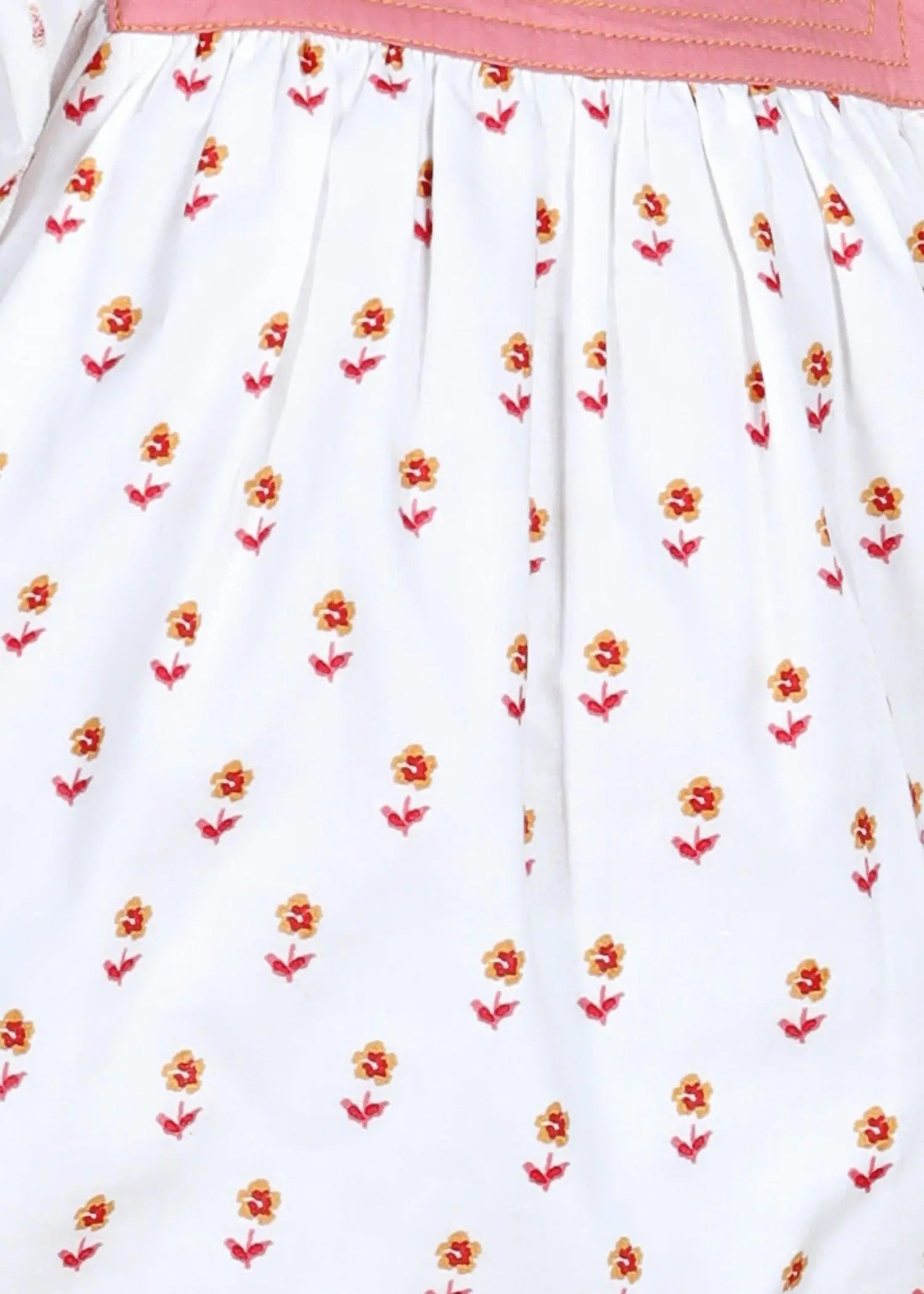 Daisies White Scarlett Cotton Dress (2-9 Years)