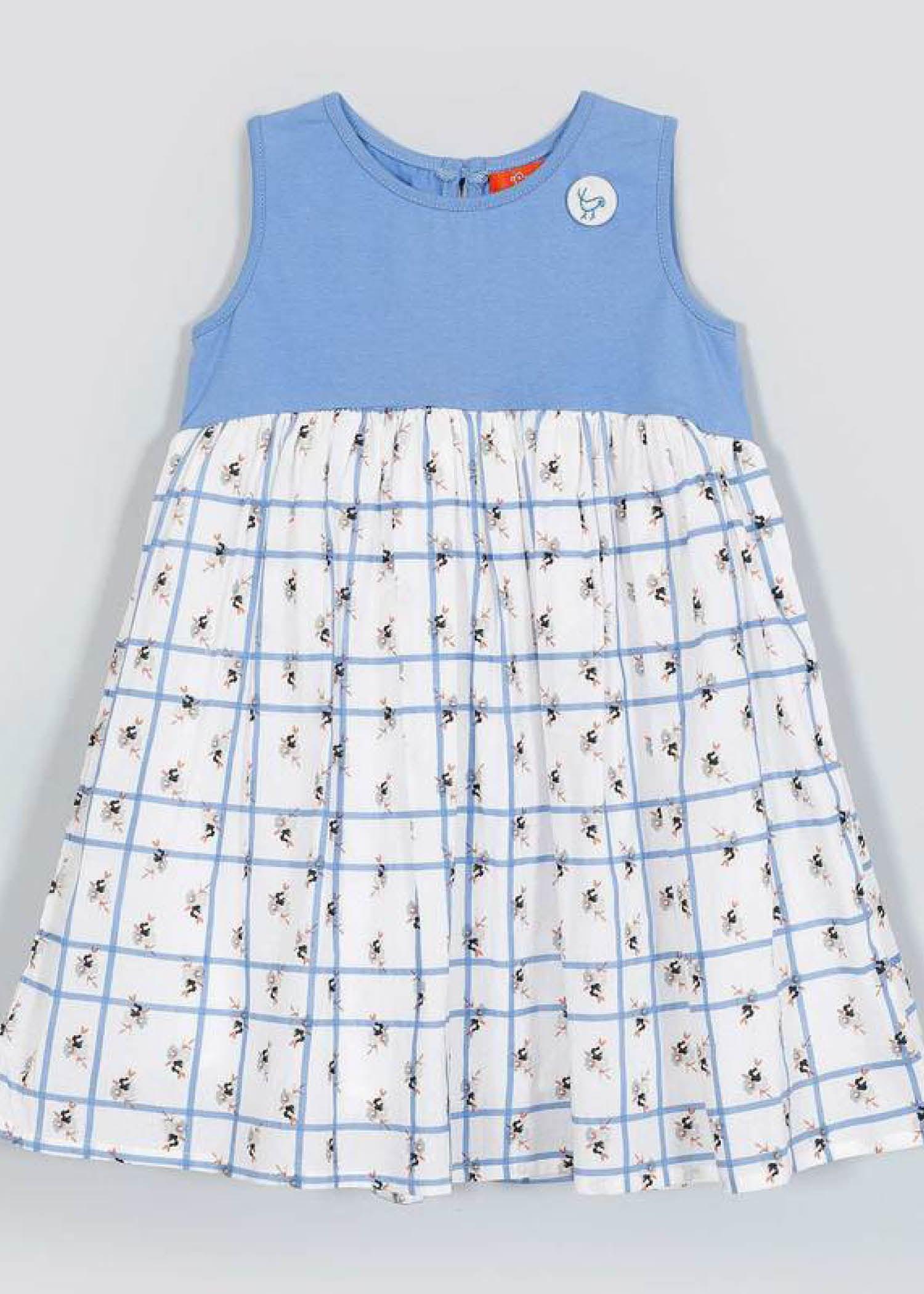 Hazel White Cotton Dress Girl (2-9 Years)