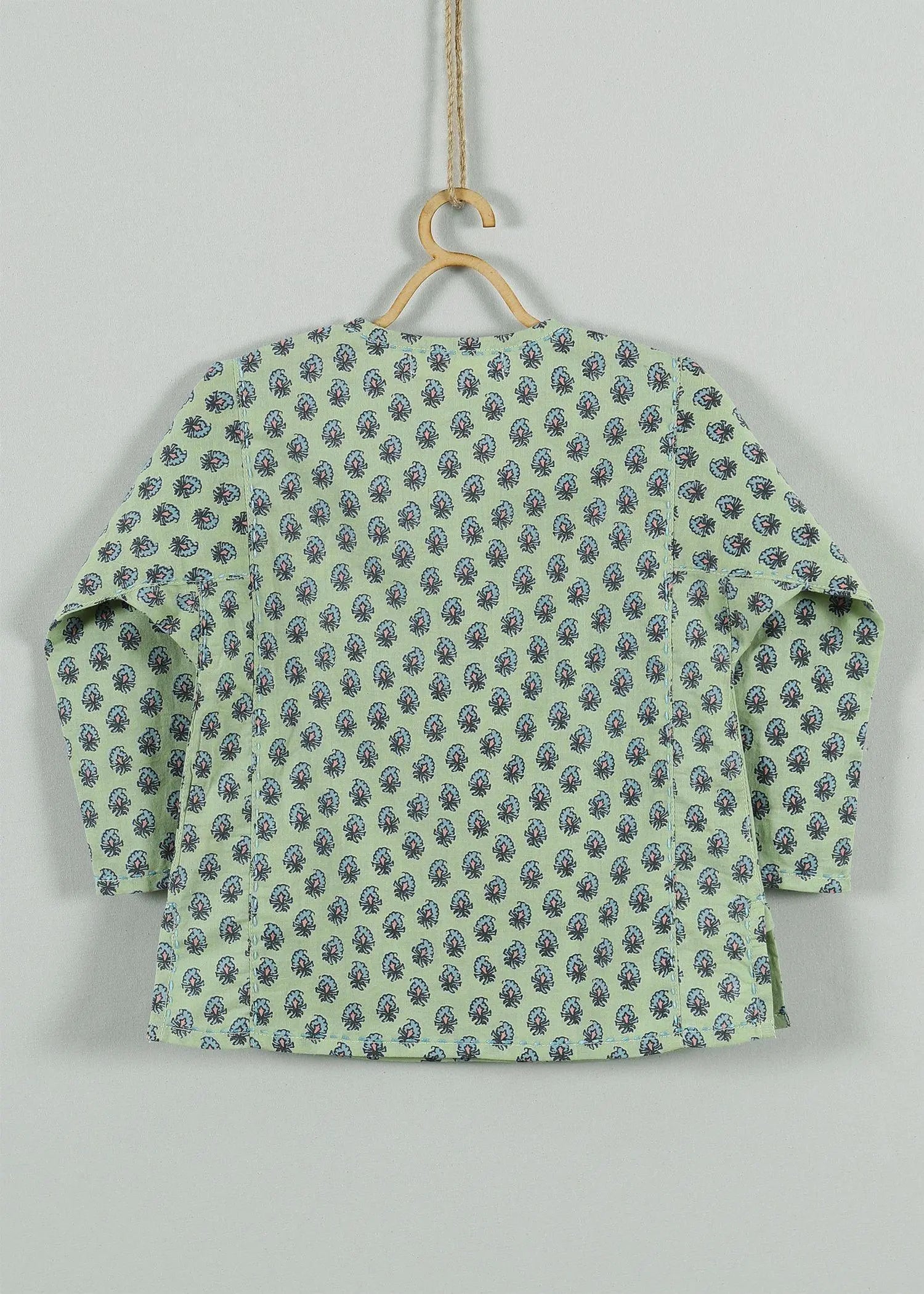 Indie Helia Pista Cotton Kurta Baby Boy (6-24 months)