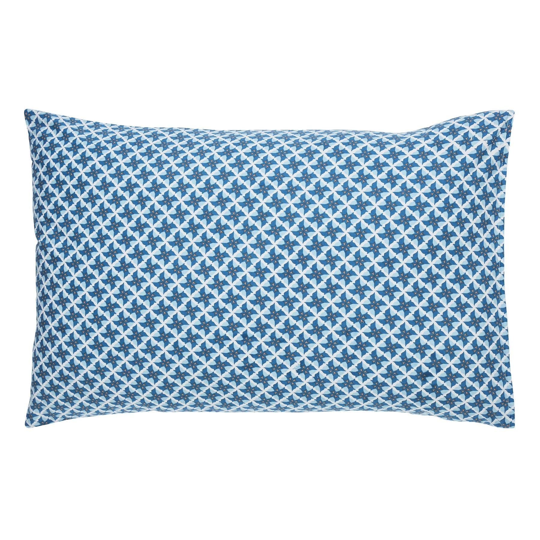 Neelofer Hand Screen Print Cotton Pillow Cover