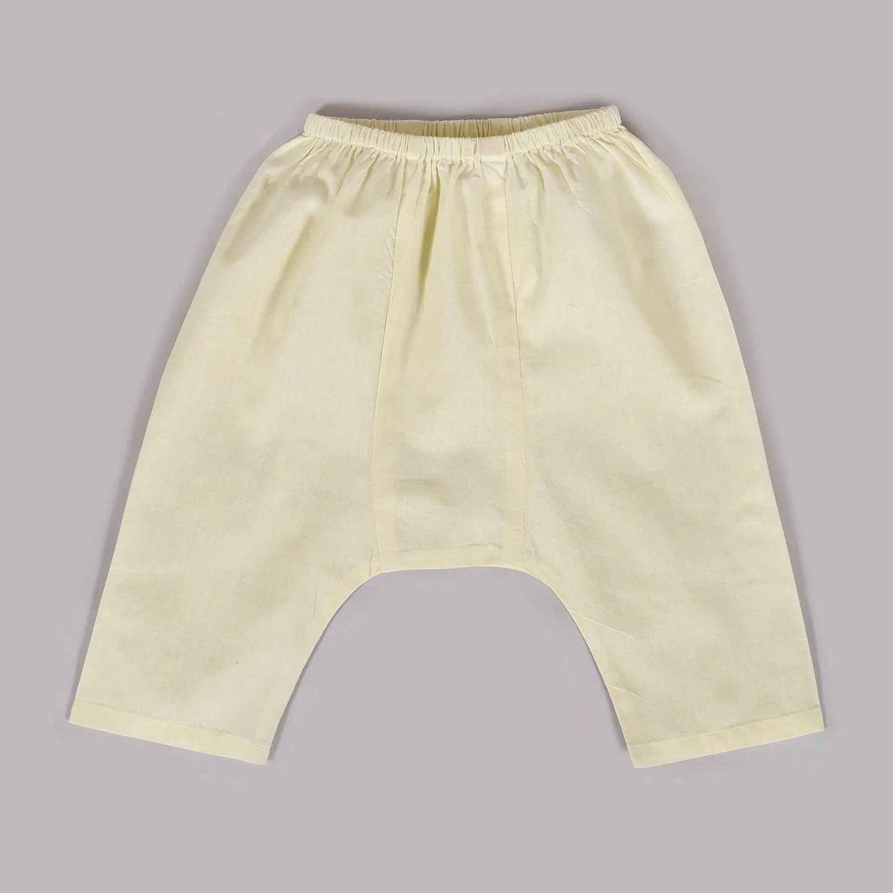 Cream Cotton Berry Pants (3-12months)