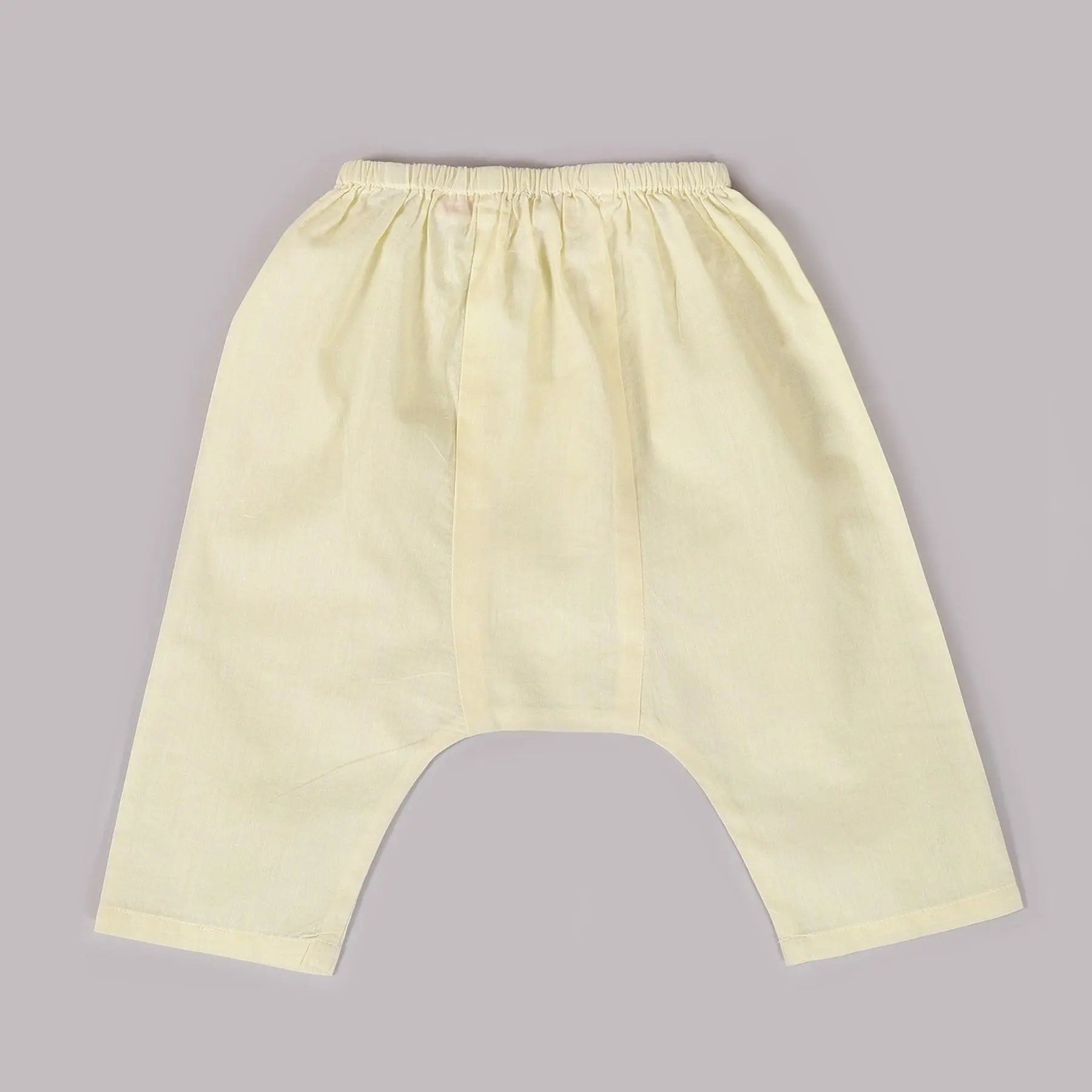 Cream Cotton Berry Pants (3-12months)