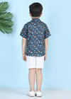 Marina Navy Cotton Shirt Boy (12 Month to 12 Years)