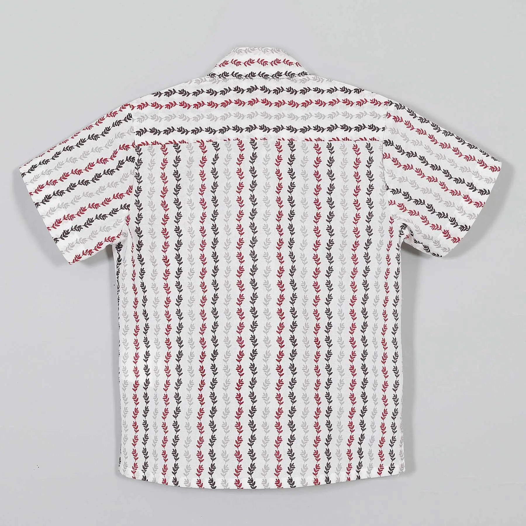 Lata White Cotton Shirt Boy (2-12 Years)