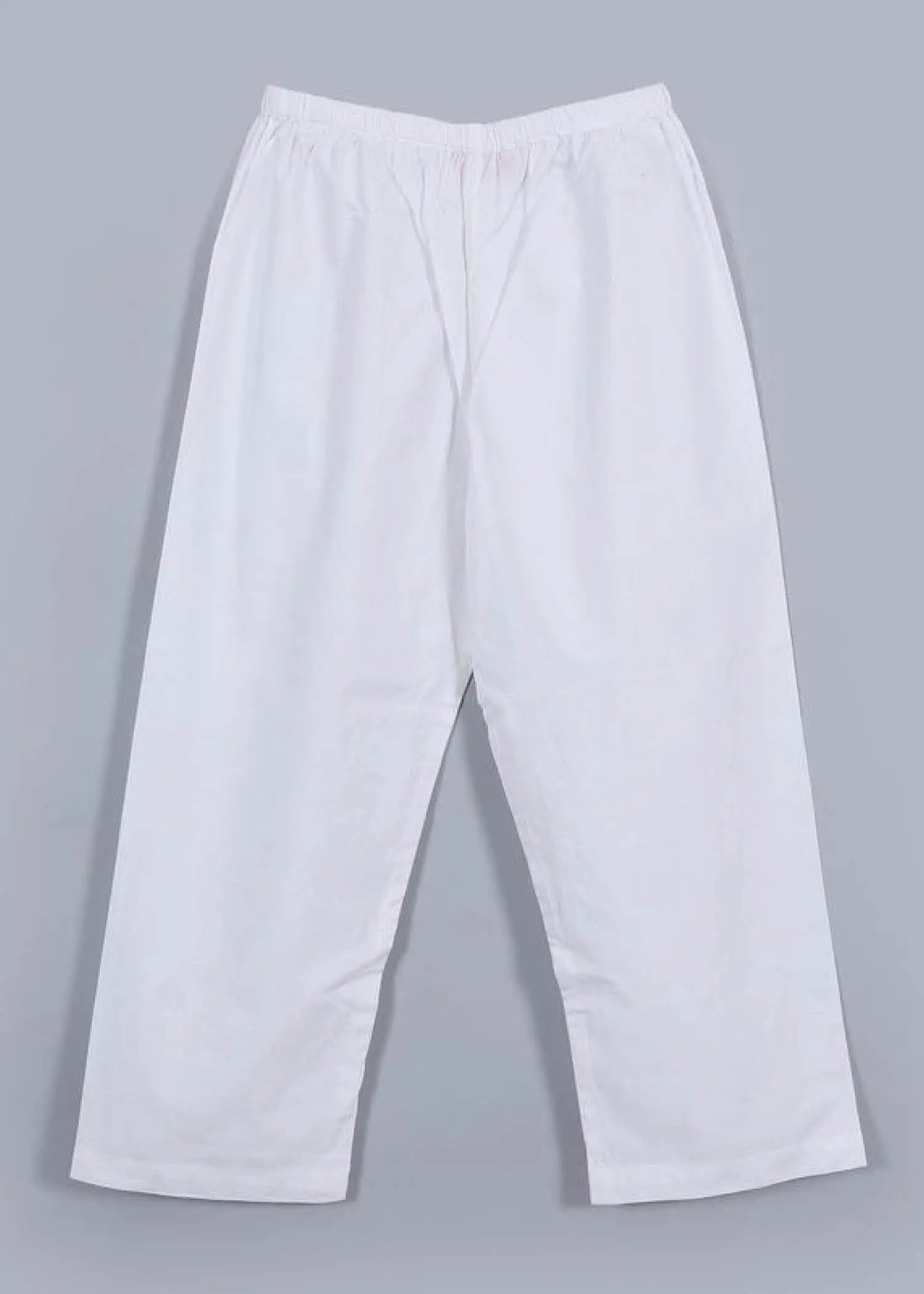 White Cotton Pants (1-14 Years)