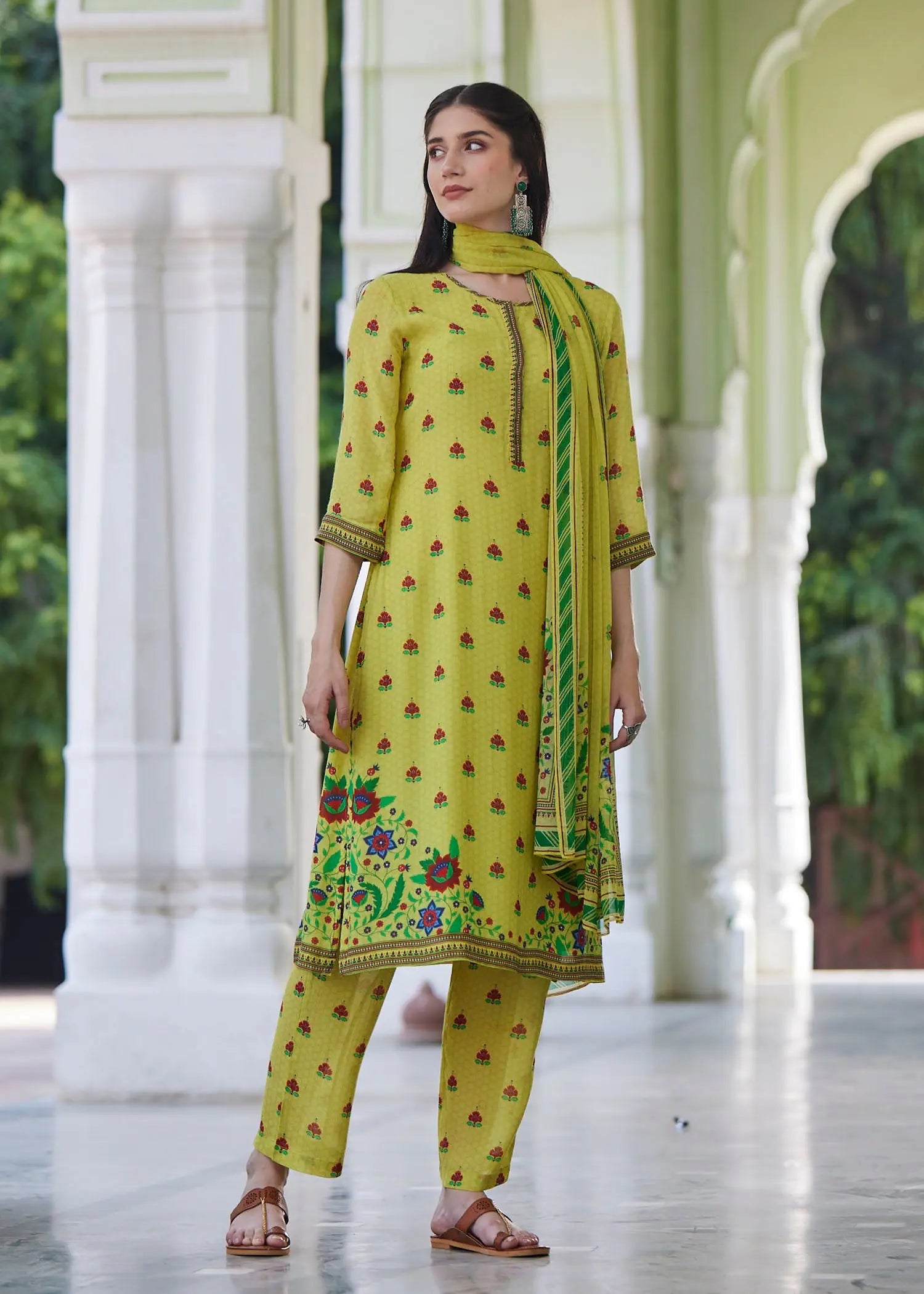 Ragini Green Kurta